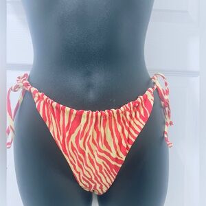 It's Now Cool women's zebra print bikini bottom